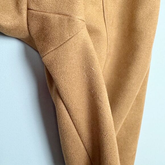 SPANX | Rich Caramel Faux Suede Pull On High Waist Leggings Women’s Size X-Large - Picture 10 of 12